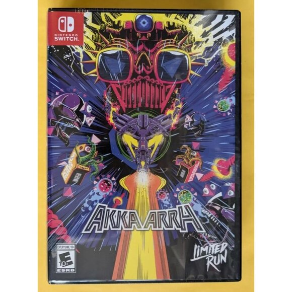 Nintendo Switch Limited Run #181: Akka Arrh Deluxe Edition - Brand New Sealed - Picture 1 of 5